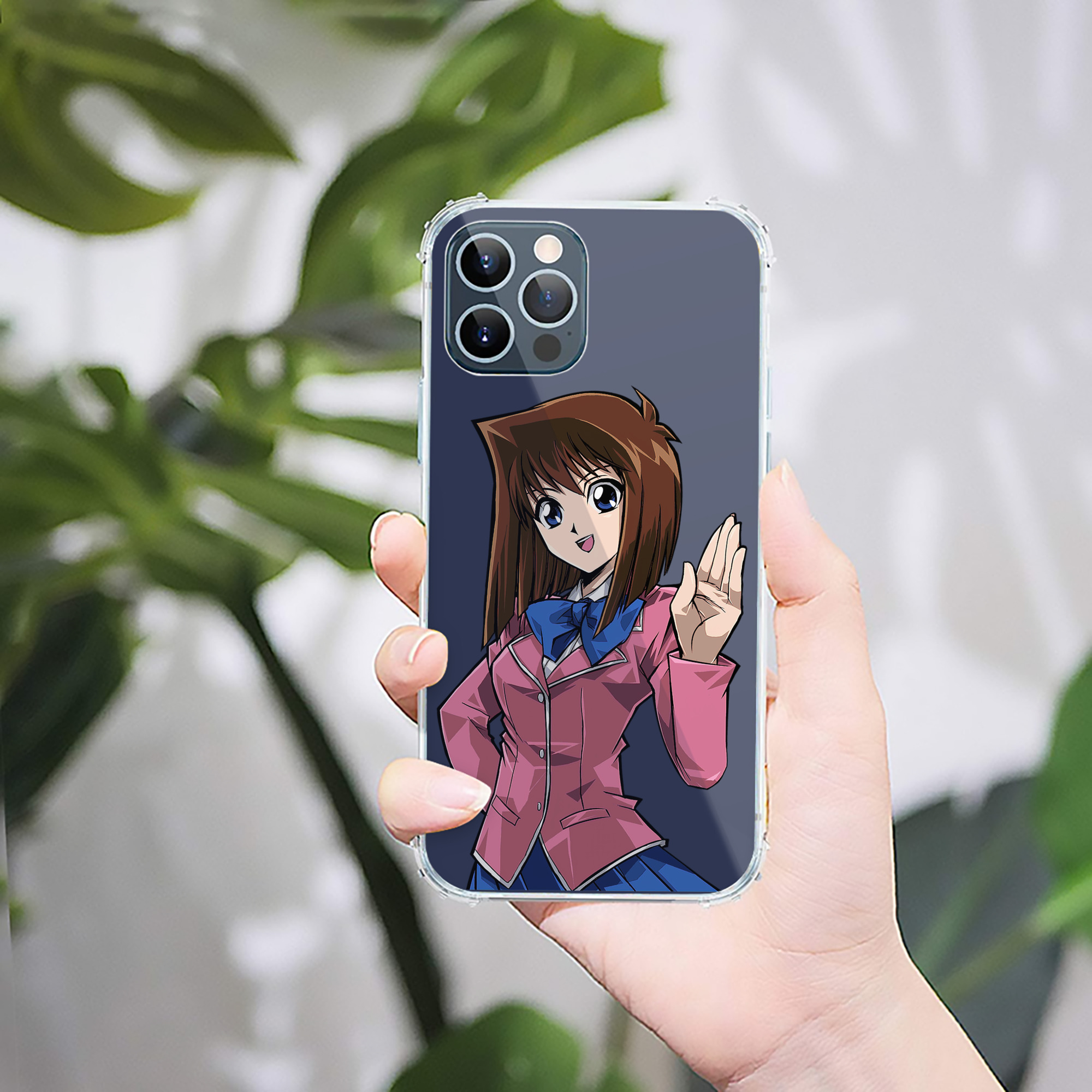 （画像用） 遊☆戯☆王 Yu-Gi-Oh! 【iPhone 12シリーズ対応】透明スマホケース（クリアソフトケース）
